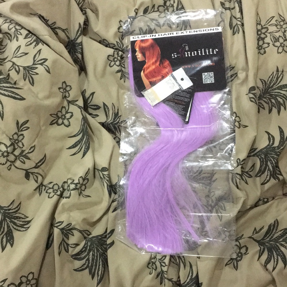 Purple hair Extensions!
